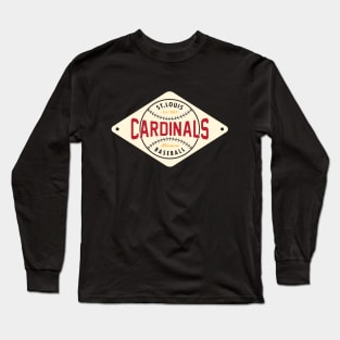 St. Louis Cardinals Diamond 2 by Buck Tee Long Sleeve T-Shirt